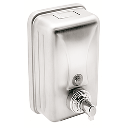 Вертикальний дозатор із нержавіючої сталі для мила-піни