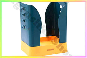 Складне відро для сміття кошик для сміття тримач пакетів компактне відро для кухні офісу дачі зручне відро для побутових відходів