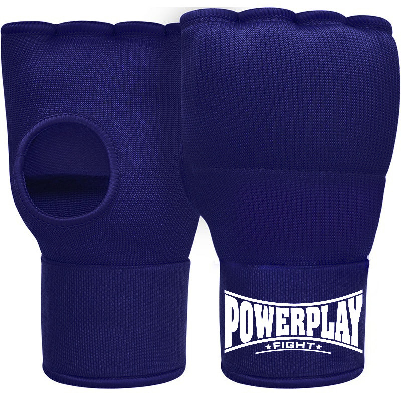 Бинти-рукавиці PowerPlay 3096 з гелевими подушечками Темно сині L