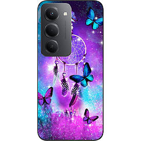 Чохол силіконовий case для Xiaomi Redmi 15 Метелики та оберіг