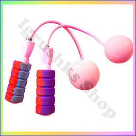 Бездротова скакалка Ocon для фітнесу кардіо тренувань активного способу життя тренажер для схуднення витривалості координації