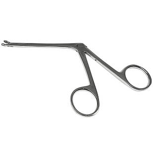 Щипці вушні полипні No 2 за Hartmann-Noyes. Довжина 15 см, довжина дула 8 см, діаметр 3 мм SURGIWELOMED