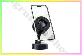 Магнітний тримач A01 для смартфонів та планшетів з колонкою Bluetooth 3 Вт кріплення для гаджетів акустика для телефону