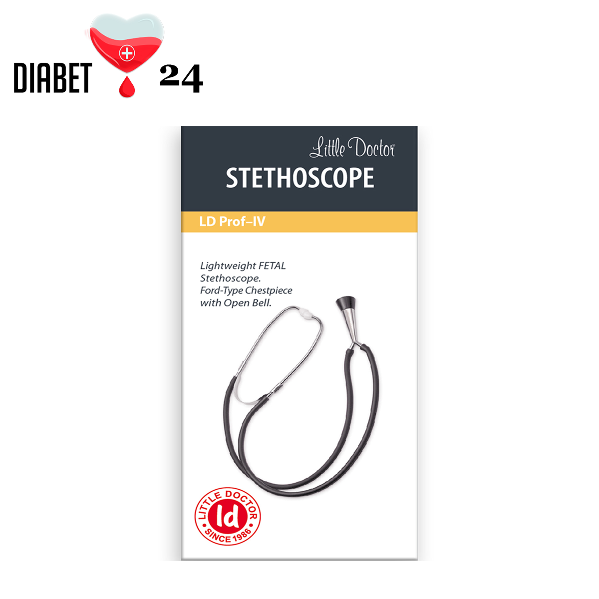 Стетоскоп акушерський Little Doctor (Літл Доктор), LD Prof-4, фото 1
