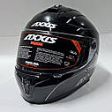 Мото Шлем Интеграл AXXIS V.2 Solid Gloss Black размер M, фото 2