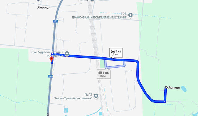 Схема проїзду