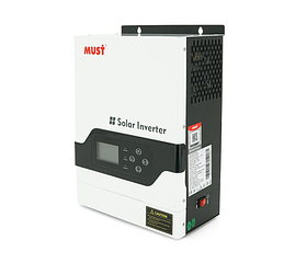 Гібридний інвертор MUST PV18-1512VPM, 1500 Вт, 12 В, MPPT 60А, діапазон 15145VDC