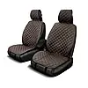 Накидки на сидіння авто з якісної еко-шкіри "Subaru" комплект 4 шт, фото 3