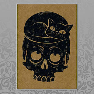 Плакат А4 Хелловін/Halloween 018