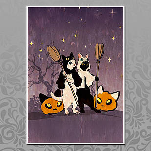 Плакат А4 Хелловін/Halloween 019