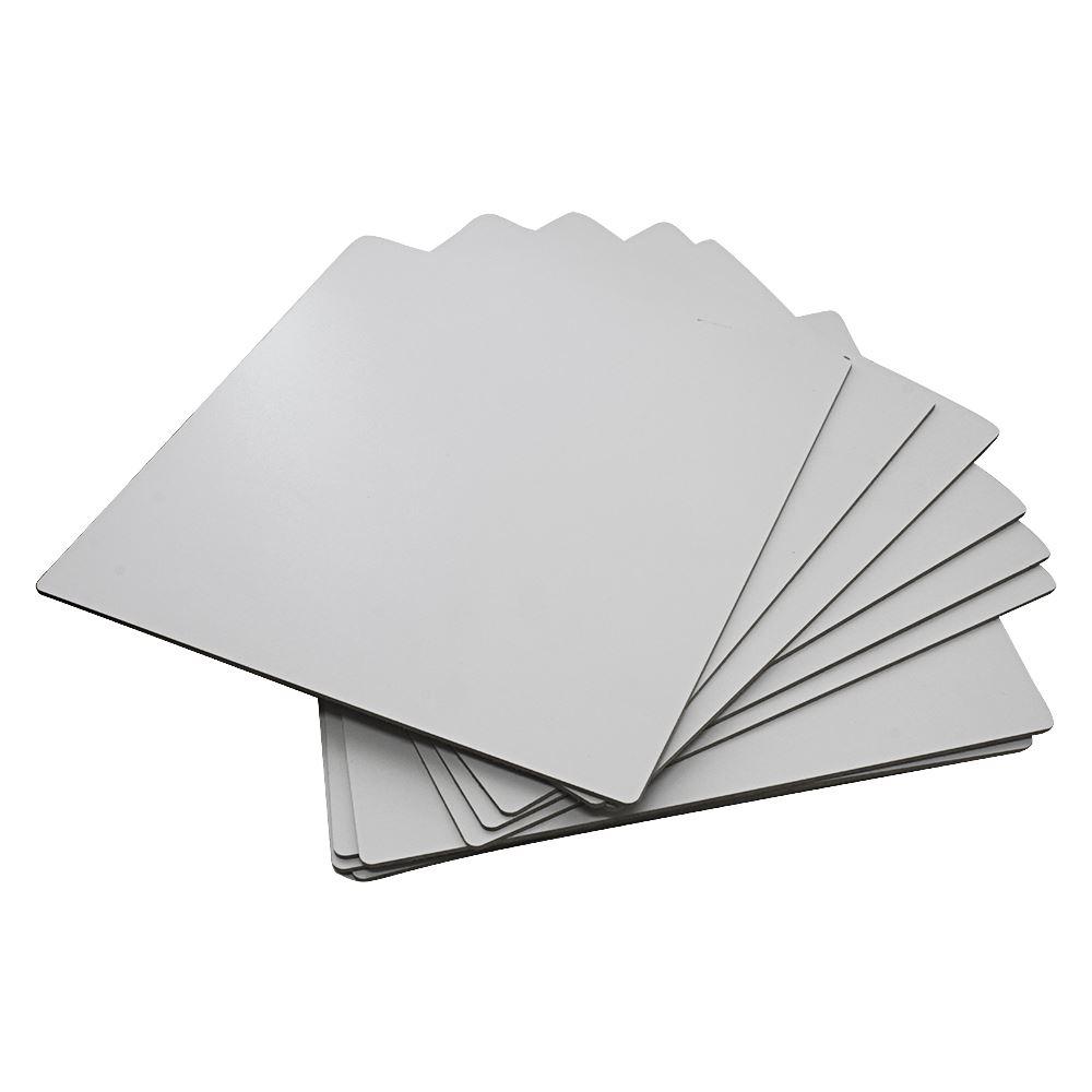 Підкладка під торт посиленна ХДФ 3мм Квадрат 25*25см Біла, фото 1