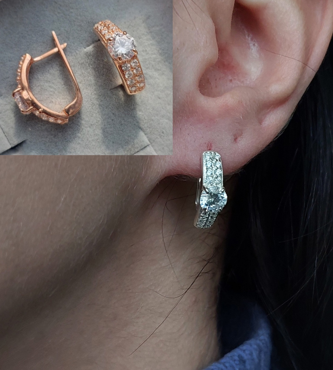 Срібні сережки, фото 1