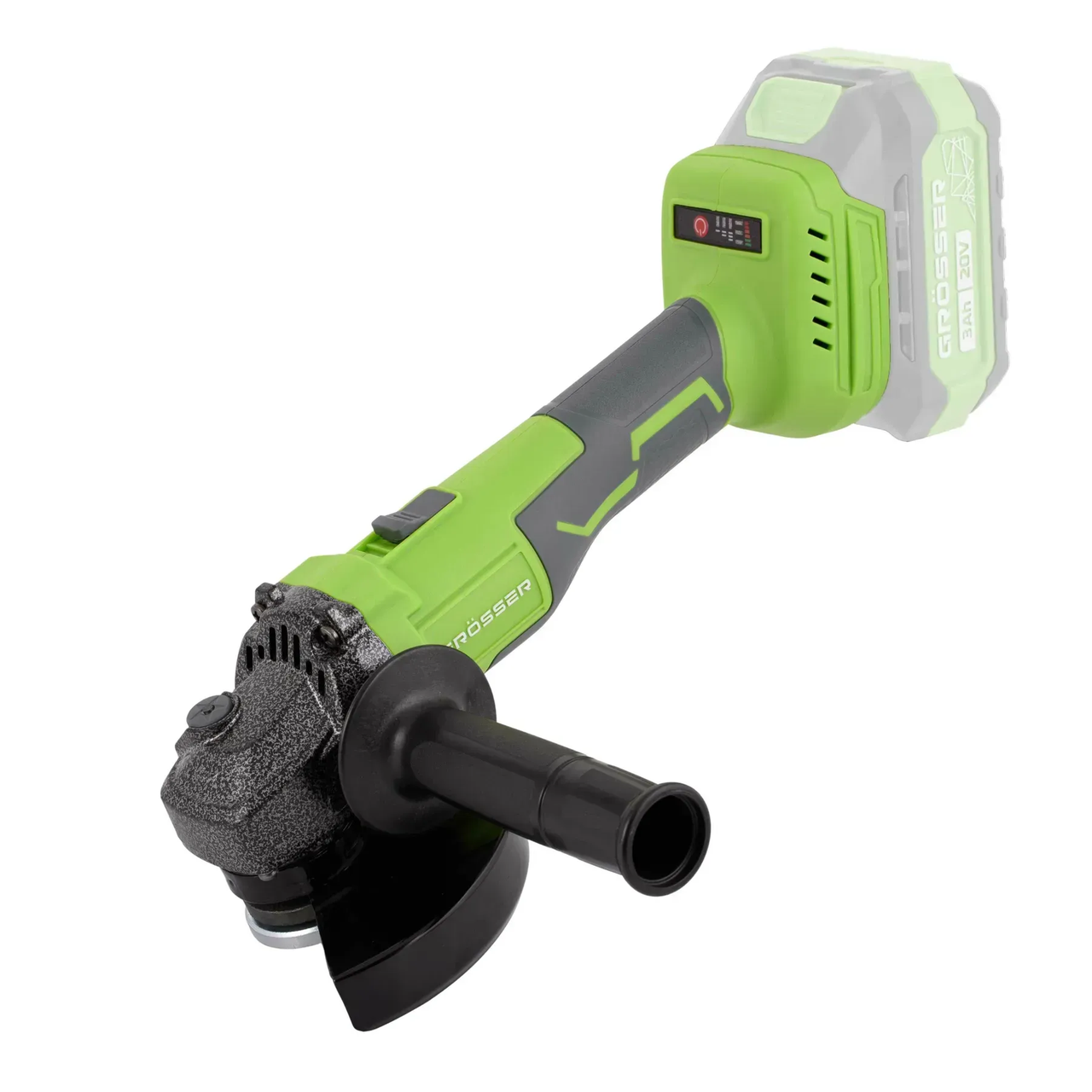 Акумуляторна болгарка Grosser GAG 120N (без акб і ЗУ), фото 1
