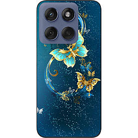 Чохол силіконовий case для Motorola Edge 60 Fusion Красиві метелики