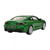 Машинка Автопром BMW M850i Coupé 1:35 зелена — металева інерційна модель зі світлом і звуком, арт. 68415-3, фото 6