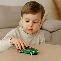 Машинка Автопром BMW M850i Coupé 1:35 зелена — металева інерційна модель зі світлом і звуком, арт. 68415-3, фото 8