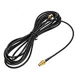 Кабель RP-SMA подовжувач 9м для Wi-Fi, коаксіальний 50 Ом, SMA мама-тато, антена модему та роутера, фото 5