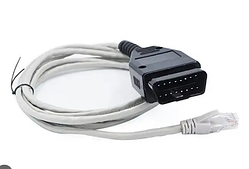 Кабель Ethernet‑OBD E‑SYS ICOM 2,5 м для BMW F‑серії, OBD 16‑pin → RJ‑45, діагностика та кодування