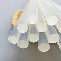 Клейові стрижні силіконові високої в’язкості 7x190мм для пістолета G01 ящик 25кг прозорі