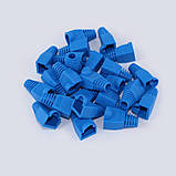 Ковпачки для конекторів RJ45, набір 100 шт, захисні ковпачки Cat5e UTP/STP для кабелю, фото 2