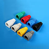Ковпачки для конекторів RJ45, набір 100 шт, захисні ковпачки Cat5e UTP/STP для кабелю, фото 3