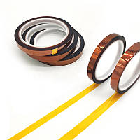 Каптон термостійка стрічка 30м x 20мм для 3D-принтера, пайки та ізоляції в електроніці високих температур