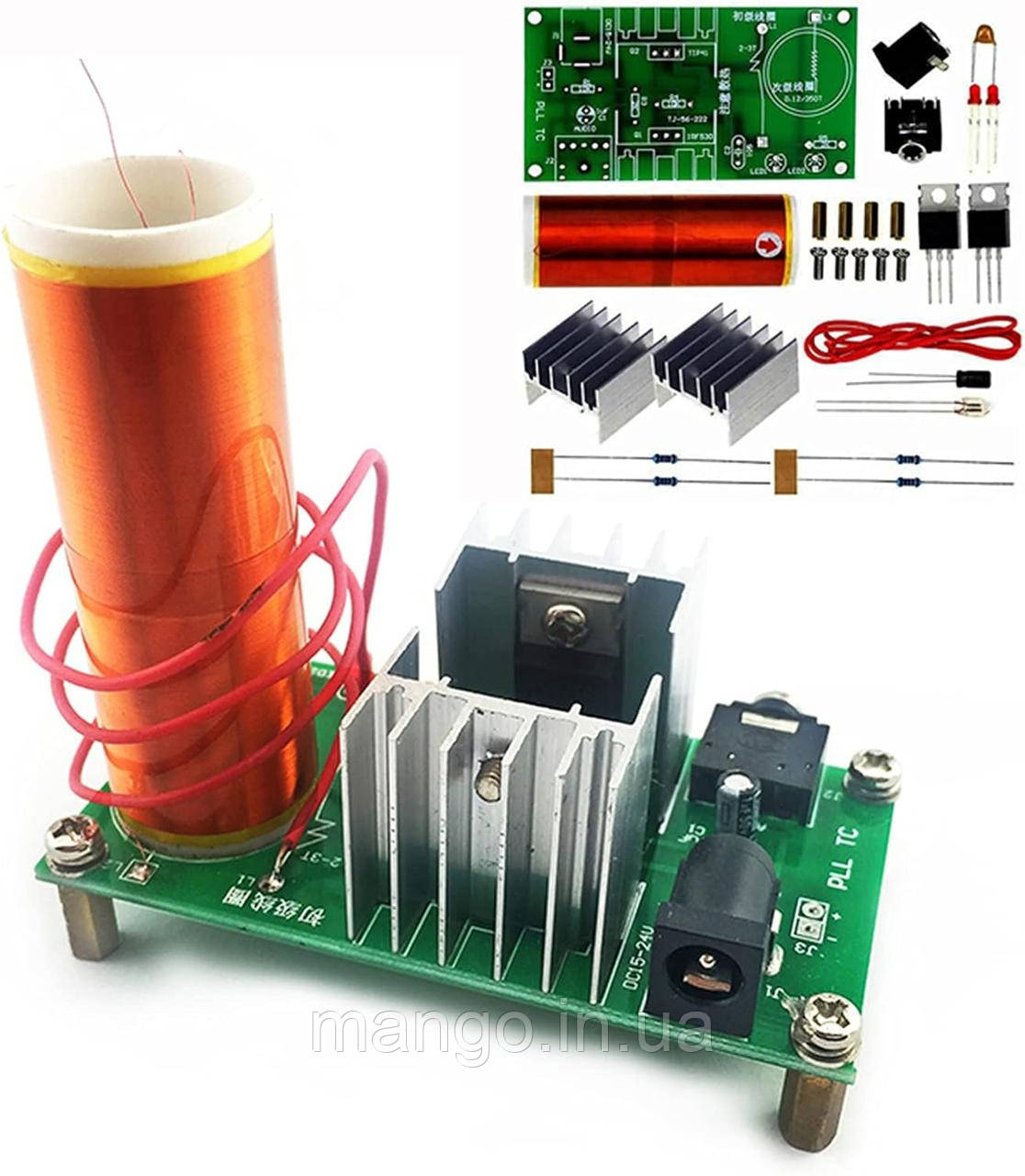 Конструктор котушка Тесла музична SSTC качер трансформатор набір зберіть сам, фото 1