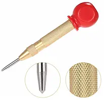 Кернер пружинний автоматичний для розмітки металу та дерева, ударний інструмент