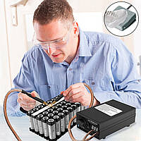 Апарат точкової контактної зварки з педаллю 8000Вт портативний акумулятор 9600мАг