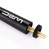 Автомобільна радіо FM антена 12см, універсальна, алюміній+карбон, комплект перехідників, фото 4