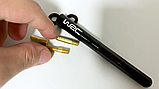 Автомобільна радіо FM антена 12см, універсальна, алюміній+карбон, комплект перехідників, фото 6