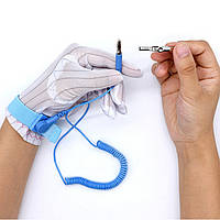 Антистатичний браслет електростатичний бездротовий наручний ремінець регульований