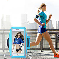Універсальний спортивний чохол-армбенд на руку для телефонів 4.7–5.4", для бігу та тренувань