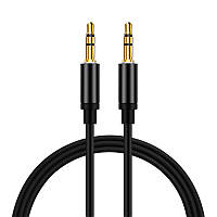 AUX кабель 3.5мм аудіо тато-тато 1.1м mini-jack стерео провід для колонок гарнітури