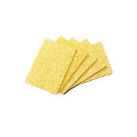 Губки для очищення жала паяльника 10 шт, целюлозні 5x3.5 см, аксесуари для паяльної станції