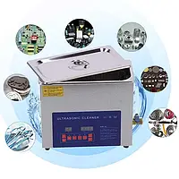 Цифровий ультразвуковий очищувач з нержавіючої сталі з нагрівачем і таймером