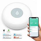 Датчик протікання води HH-LS518A бездротовий автономний сигналізація 90дБ для квартири, офісу, дому, фото 4