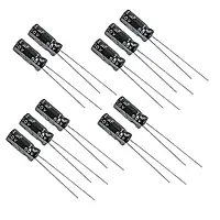 Алюмінієвий електролітичний конденсатор 1 мкФ 50В 105°C набір 10 шт для електроніки
