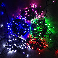 Гірлянда світлодіодна новорічна Бахрома 120 LED, кольорова, 5м, вулична, святкове оздоблення