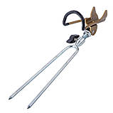 Підставка тримач для вудки комлевий, універсальний, алюмінієвий, рибальський аксесуар, фото 3