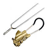 Підставка тримач для вудки комлевий, універсальний, алюмінієвий, рибальський аксесуар, фото 5