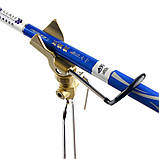 Підставка тримач для вудки комлевий, універсальний, алюмінієвий, рибальський аксесуар, фото 6