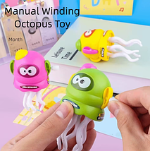 Танцююча іграшка-Кальмар/ музика, їздить, танцює / механічна , в коробці р.7х6х11 см, фото 3