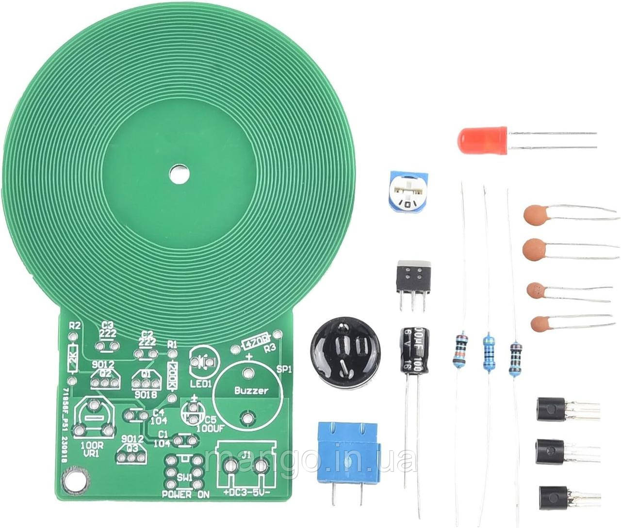 Конструктор для складання металошукача MDS-60 DIY глибина пошуку 6 см, фото 1