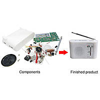Конструктор для складання FM AM радіоприймача CF210SP комплект DIY