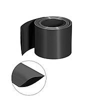 Термоусадочна трубка Поліолефін чорна 150x0.3мм, усадка 90/45мм, довжина 1м для ізоляції