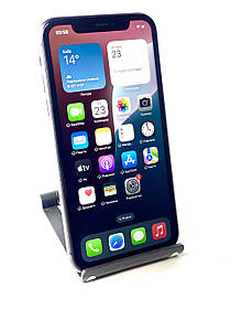 Смартфон iPhone 11, 128 GB, чорний, б/в, батарея 100%