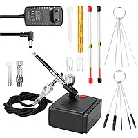 Аерограф HD-130 0.3мм із компресором TC-100, набір для аерографії з конусоподібним соплом