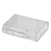 Корпус, кейс для Raspberry Pi B+ 2 B 2B 3 B 3B прозорий  для захисту від зовнішнього впливу міні комп'ютера