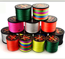 Шнур риболовний плетений GHOTDA 150м, 8 жил, 0.16мм, навантаження 9.9кг, синій